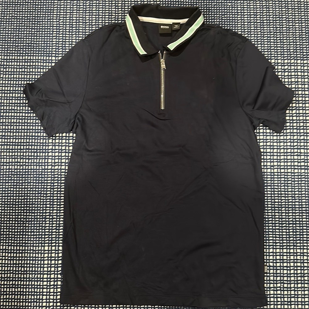 Boss quarter zip shirt